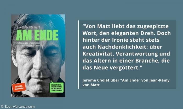 Das Buchcover von "Am Ende"