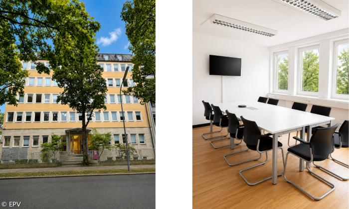 Büroräume im Evangelischen Presseverband für Bayern
