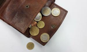 Geld im Portemonnaie