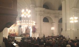 Gottesdienst zur Eröffnung der Landessynode in St. Stephan in Bamberg
