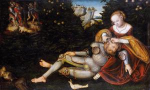 Simson und Delila, Lucas Cranach der Jüngere