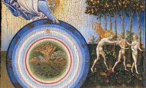 Die Vertreibung aus dem Paradies, Giovanni di Paolo, 1445.