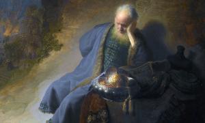 Jeremia beklagt die Zerstörung Jerusalems