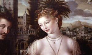 David und Batseba, Jan Massys, 1562, Louvre, Paris.