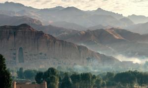 Blick in das Bamiyan-Tal in Afghanistan