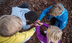 Kinder in einer Kindereinrichtung