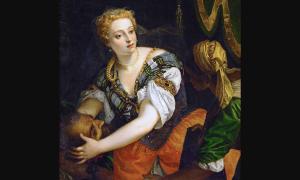 Judith mit dem Haupt des Holofernes, Paolo Veronese um 1580