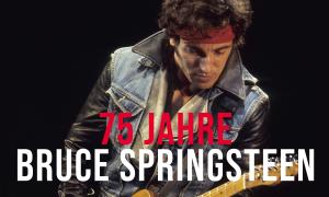 Buchcover "75 Jahre Bruce Springsteen"
