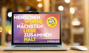 Laptop mit Motiv 