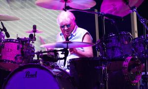 Ian Paice bei "Lieder am See" im Jahr 2022 mit Deep Purple