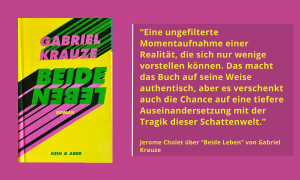 Das Buchcover von "Beide Leben" von Gabriel Krauze