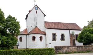 eine Kirche von außen