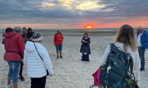 Menschen am Strand
