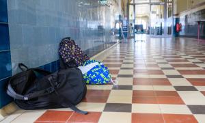 Schulranzen in Schule