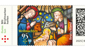 Eine Briefmarke