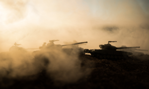 Panzer im Nebel
