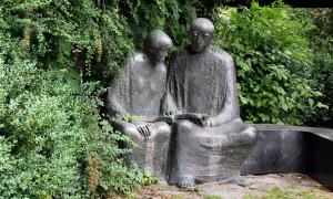 Meister Eckhart mit einem Studenten