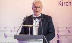 Theologe Stefan Ark bei einem Vortrag 