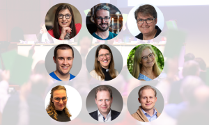  Barbara Becker, Bernhard Offenberger, Karin Heimerl, Friedrich Sichermann, Tia Pelz, Tanja Keller, Pia Loch, Christoph Schieder und Nils Underberg