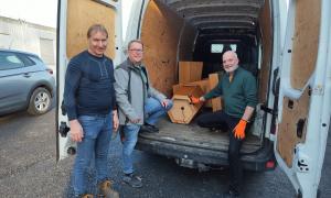Prinzipalien der alten Epiphaniaskirche finden neues Zuhause in der Ukraine
