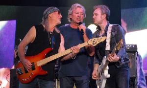 Roger Glover, Ian Gillan und Simon McBride