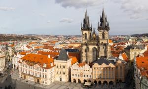 Stadtansicht von Prag