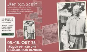 "Wer bin ich?" Bonhoeffer Ausstellung in Bamberg